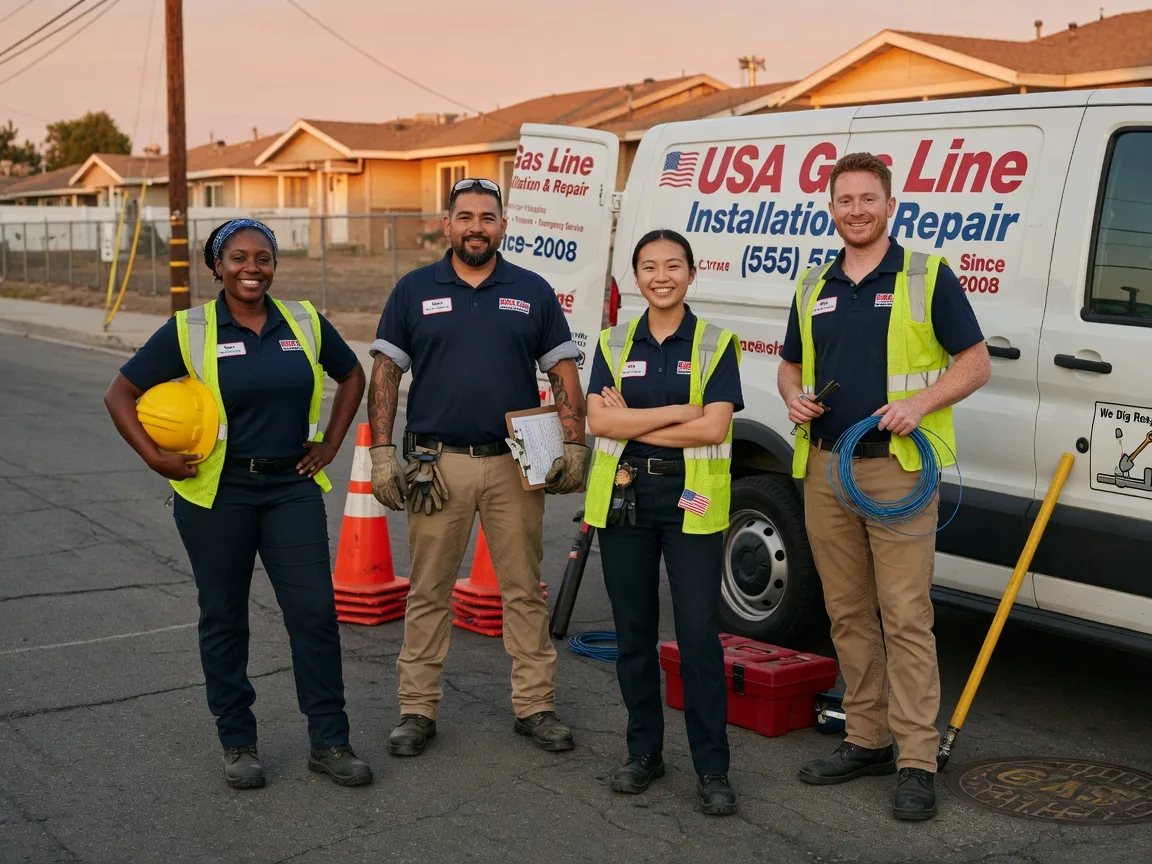 Gas Line Installation company in Green Springs, OH